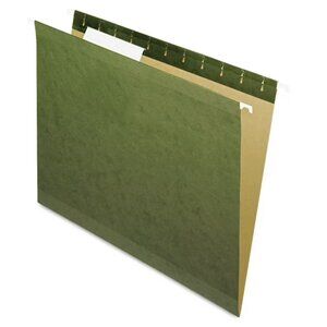 𝘏𝘢𝘯𝘨𝘪𝘯𝘨 𝘍𝘪𝘭𝘦 𝘍𝘰𝘭𝘥𝘦𝘳𝘴 Letter Size Green (25 folders)